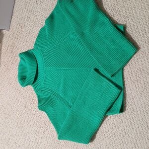 Maeve Cropped Turtleneck Sweater